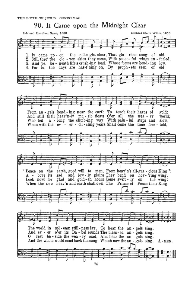 The Junior Hymnal, Containing Sunday School and Luther League Liturgy and Hymns for the Sunday School page 74