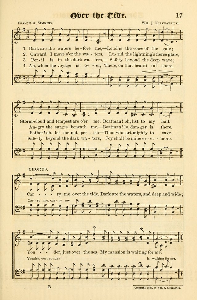 Joyful Sound: a collection of new hymns and music with familiar selections page 17