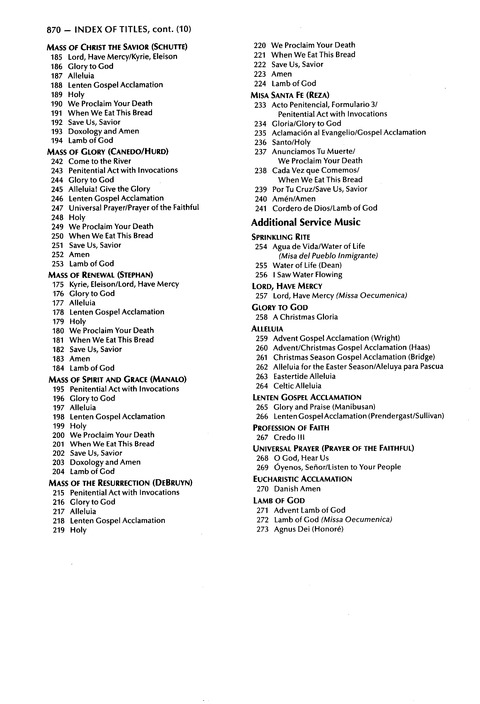 Journeysongs (3rd ed.) page 1475