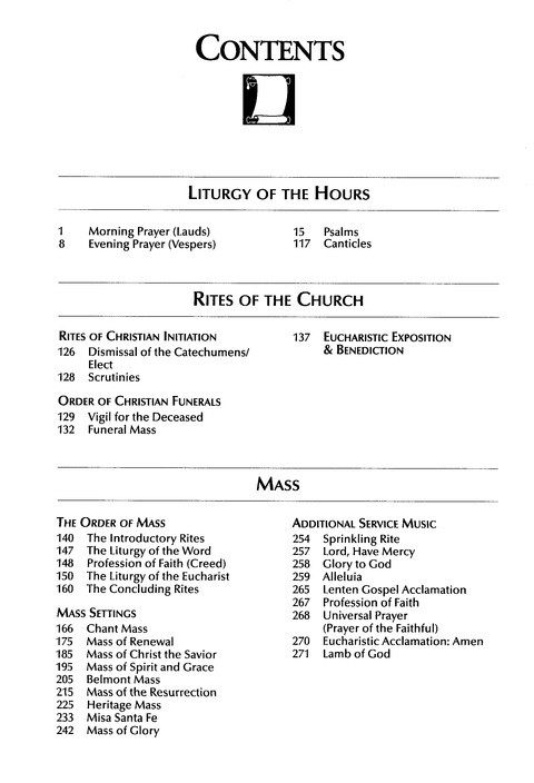 Journeysongs (3rd ed.) page iv