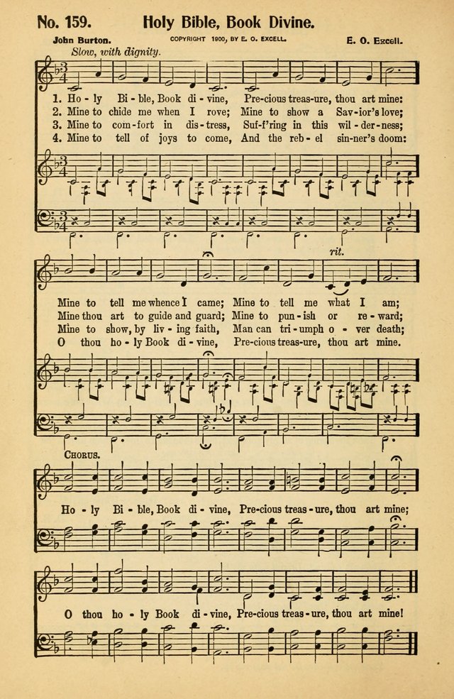 Joy to the World: for the Church and Sunday School page 161