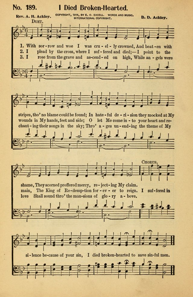 Joy to the World: for the Church and Sunday School page 187