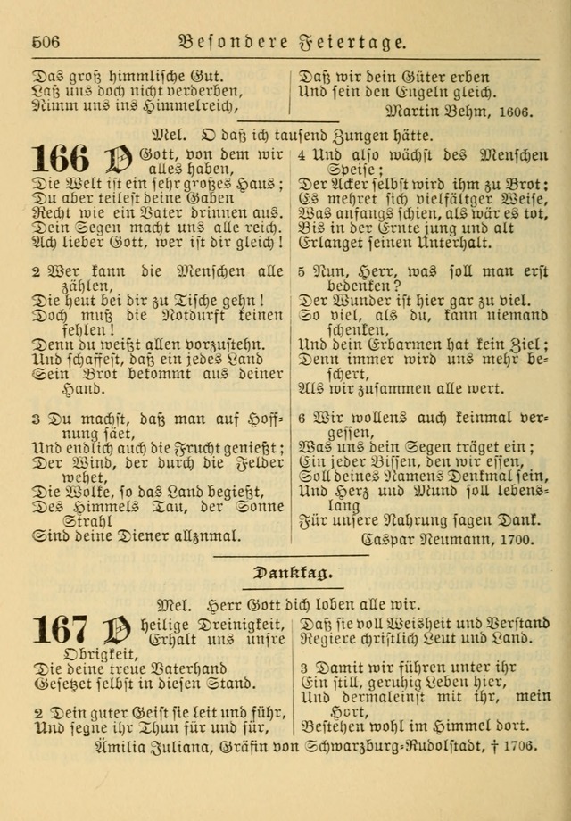 Kirchenbuch für Evangelisch-Lutherische Gemeinden: Herausgegeben von der Allgemeinen Versammlung der Evangelisch-Lutherischen Kirche in Nord Amerika (Neue und Verb. Aus.) page 506