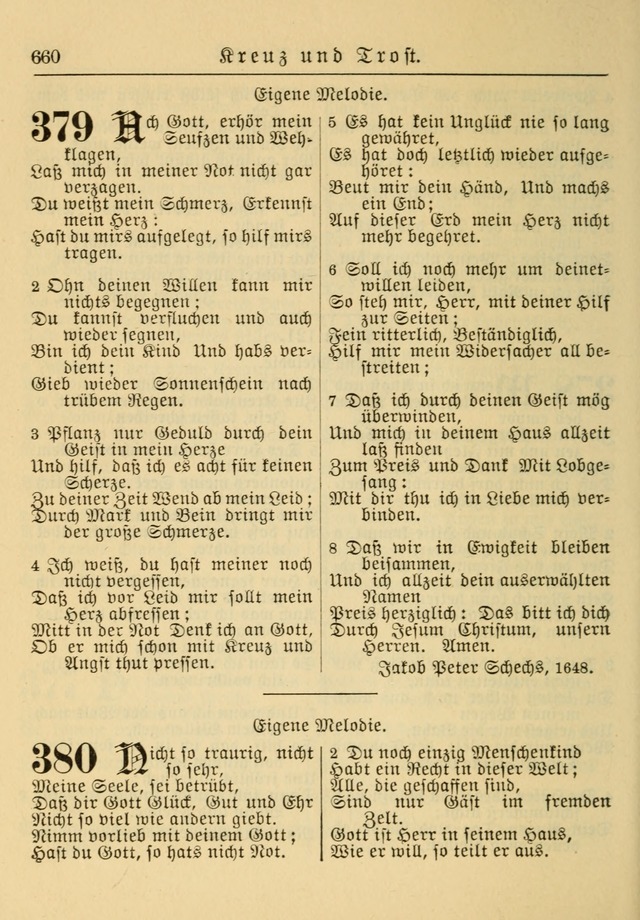 Kirchenbuch für Evangelisch-Lutherische Gemeinden: Herausgegeben von der Allgemeinen Versammlung der Evangelisch-Lutherischen Kirche in Nord Amerika (Neue und Verb. Aus.) page 660