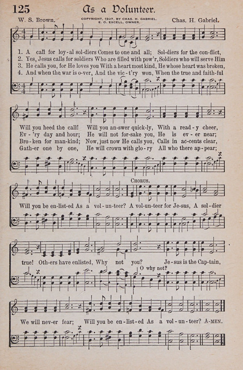 Kingdom Songs: the choicest hymns and gospel songs for all the earth, for general us in church services, Sunday schools, and young people meetings page 130