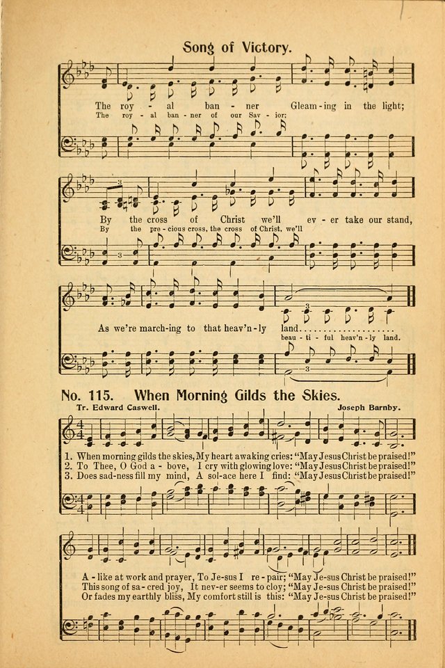 The King of Kings: a choice collection of gospel songs, standard hymns, choruses, children