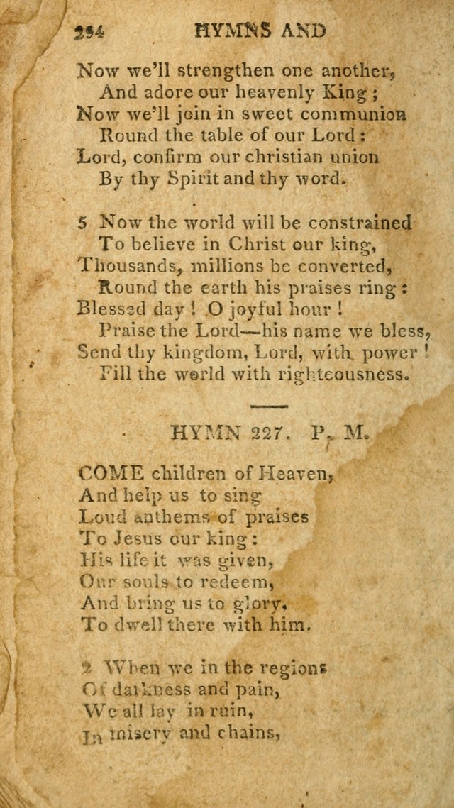 The Lexington Collection: being a selection of hymns, and spiritual songs, from the best authors (3rd. ed., corr.) page 294