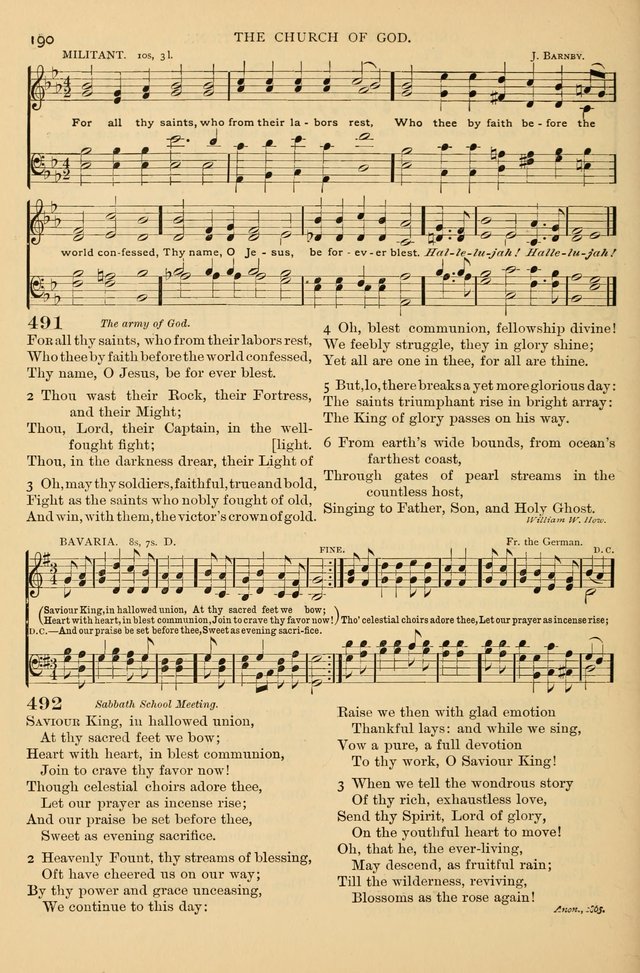 Laudes Domini: a selection of spiritual songs ancient & modern (Abr. ed.) page 190