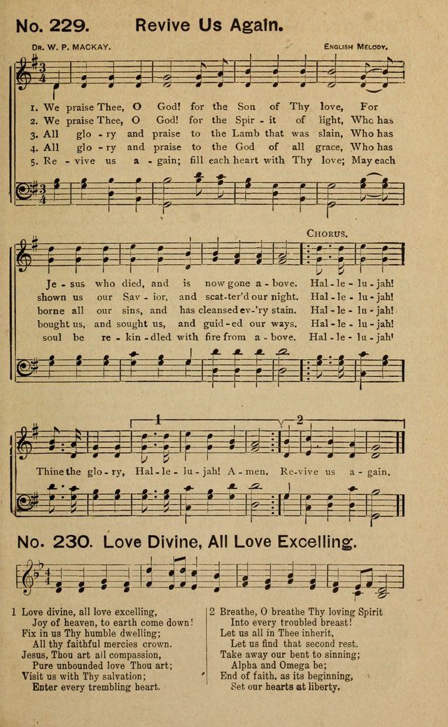 Light and Life Songs: adapted especially to sunday schools, prayer meetings and other social services page 211