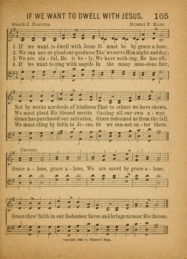 Little Pilgrim Songs: for primary classes and singing in the home: a new collection of sacred and secular songs, (including motion songs) together with a number of services for anniversary occasions page 100