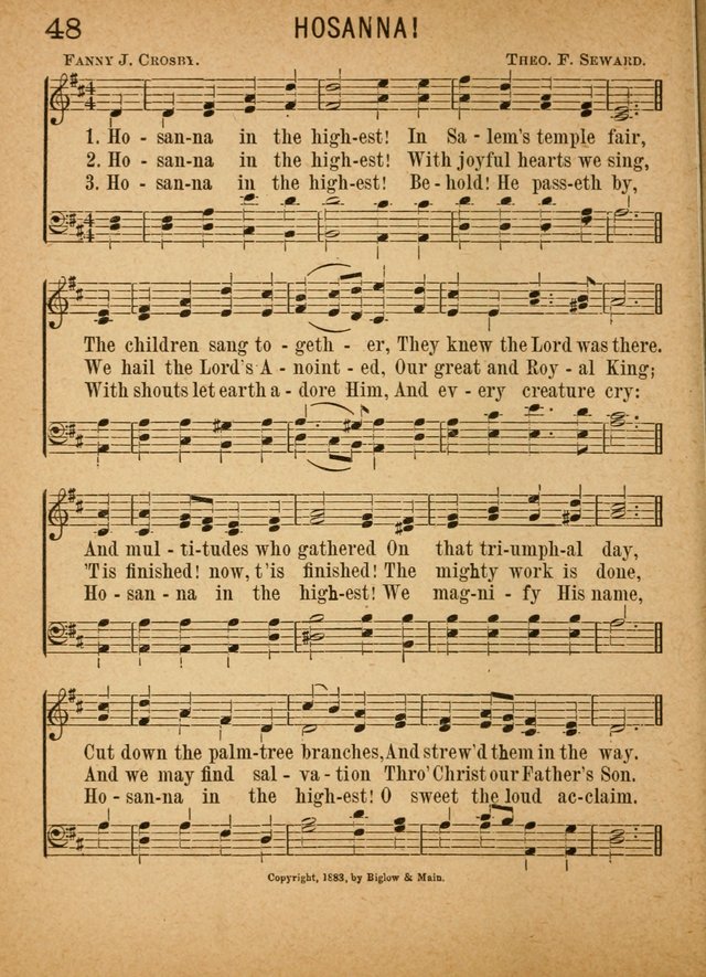 Little Pilgrim Songs: for primary classes and singing in the home: a new collection of sacred and secular songs, (including motion songs) together with a number of services for anniversary occasions page 43