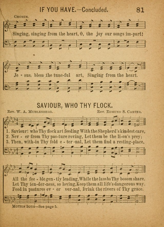 Little Pilgrim Songs: for primary classes and singing in the home: a new collection of sacred and secular songs, (including motion songs) together with a number of services for anniversary occasions page 76