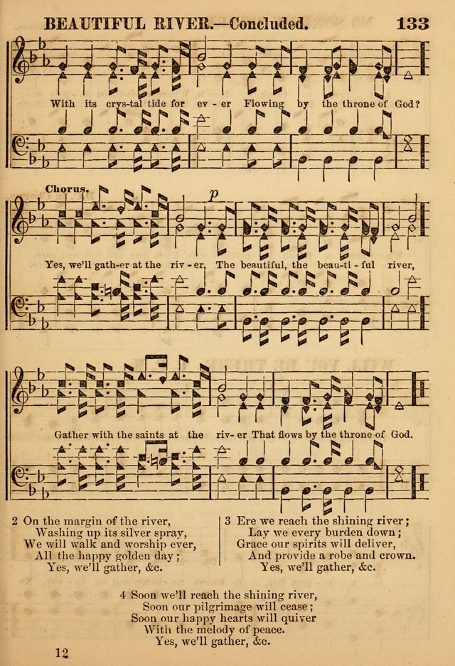 The Little Seraph: in seven character notes, for churches and Sunday-schools page 133