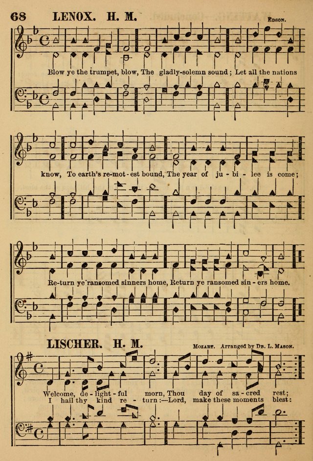 The Little Seraph: in seven character notes, for churches and Sunday-schools page 68