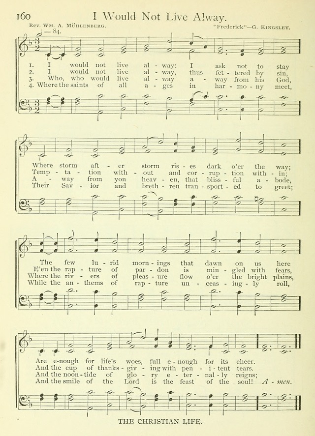 Life-Time Hymns: a collection of old and new hymns of the Christian Church page 168