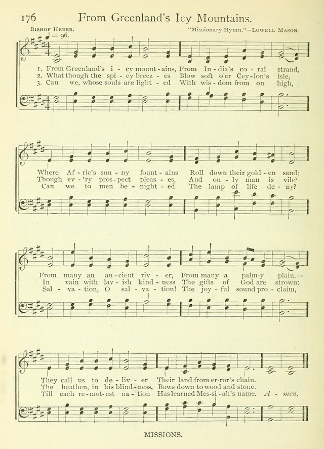 Life-Time Hymns: a collection of old and new hymns of the Christian Church page 184
