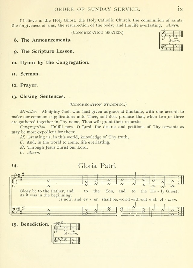 Life-Time Hymns: a collection of old and new hymns of the Christian Church page 3