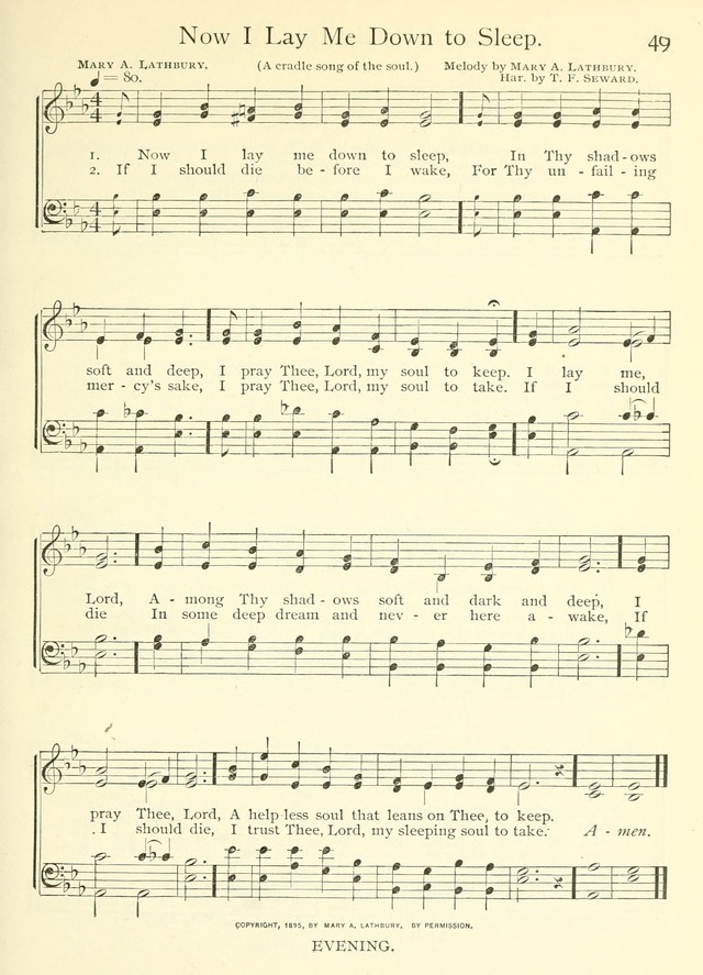 Life-Time Hymns: a collection of old and new hymns of the Christian Church page 57