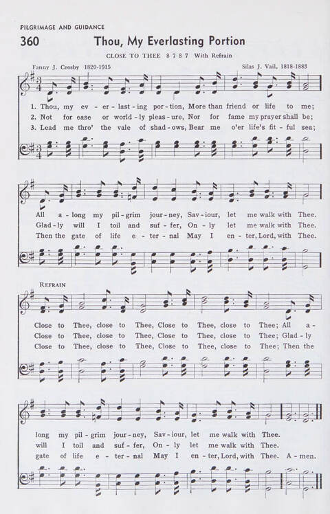 Church Hymnal: A Treasury of Hymns and Gospel Songs with responsive readings and aids to worship for public and private use page 318