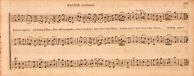The Middlesex Collection of Church Music: or, ancient psalmody revived: containing a variety of psalm tunes, the most suitable to be used in divine service (2nd ed. rev. cor. and enl.) page 147
