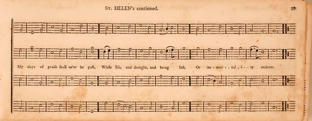 The Middlesex Collection of Church Music: or, ancient psalmody revived: containing a variety of psalm tunes, the most suitable to be used in divine service (2nd ed. rev. cor. and enl.) page 29