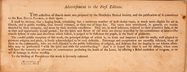 The Middlesex Collection of Church Music: or, ancient psalmody revived: containing a variety of psalm tunes, the most suitable to be used in divine service (2nd ed. rev. cor. and enl.) page 3