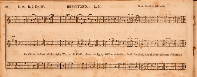 The Middlesex Collection of Church Music: or, ancient psalmody revived: containing a variety of psalm tunes, the most suitable to be used in divine service (2nd ed. rev. cor. and enl.) page 68