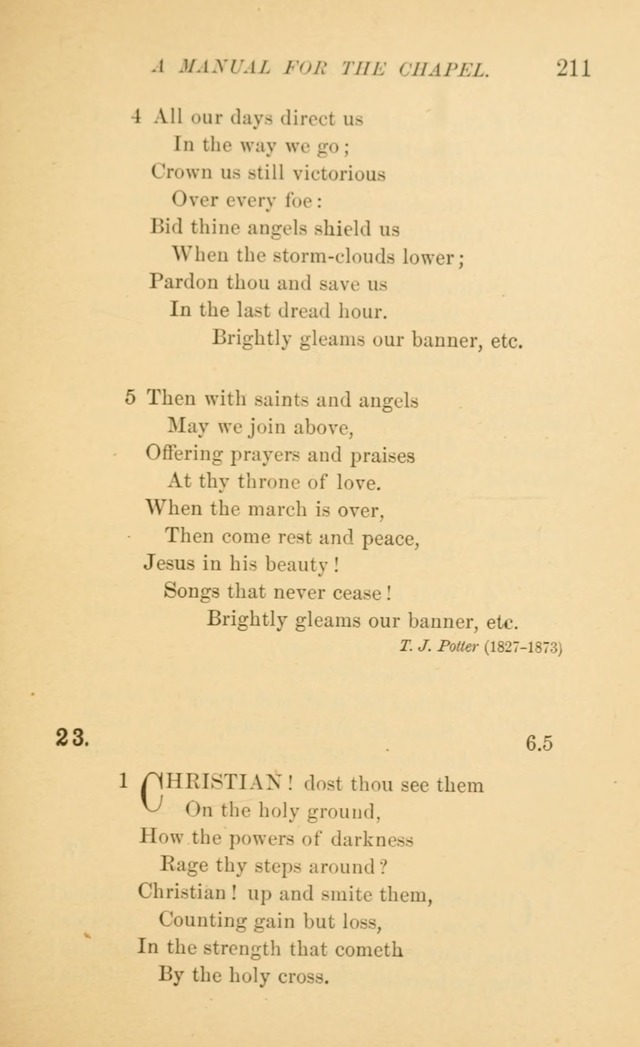 Manual for the chapel of Girard College page 218