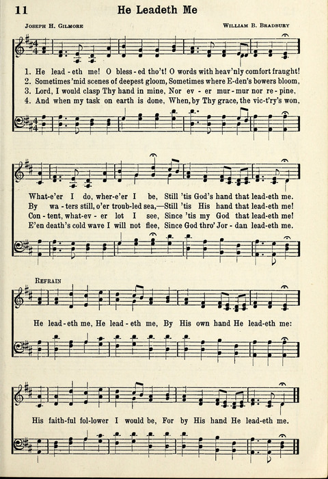 Moody Centenary Song Book page 11
