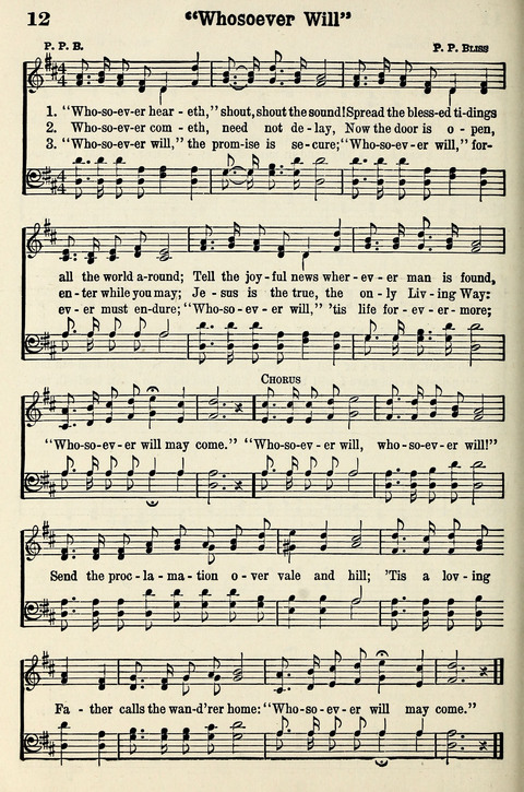 Moody Centenary Song Book page 12