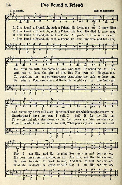 Moody Centenary Song Book page 14