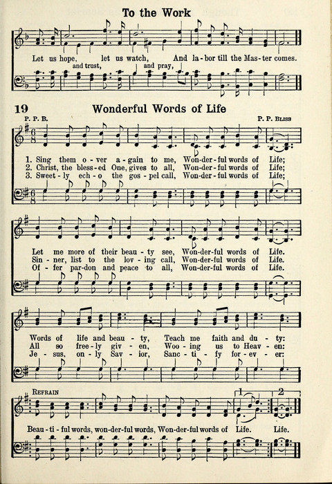 Moody Centenary Song Book page 19
