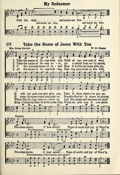 Moody Centenary Song Book page 23