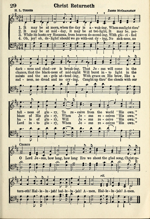 Moody Centenary Song Book page 29