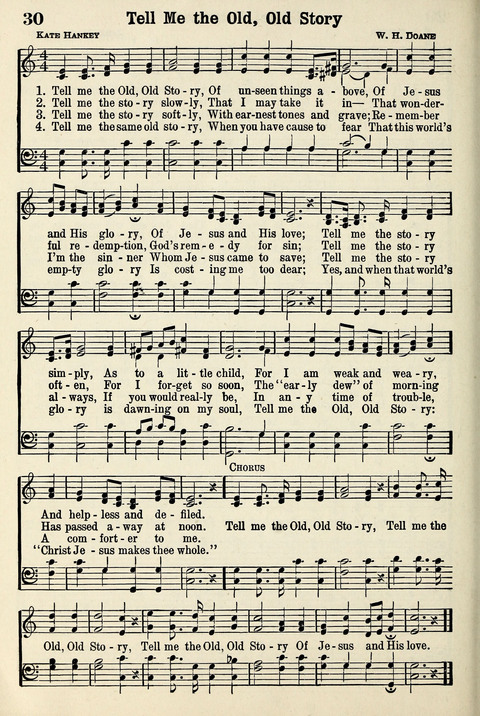 Moody Centenary Song Book page 30