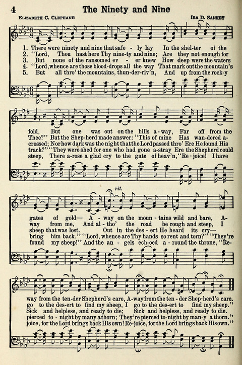Moody Centenary Song Book page 4