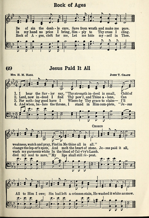 Moody Centenary Song Book page 61