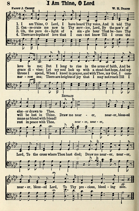 Moody Centenary Song Book page 8