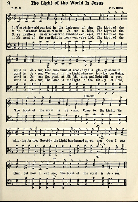 Moody Centenary Song Book page 9