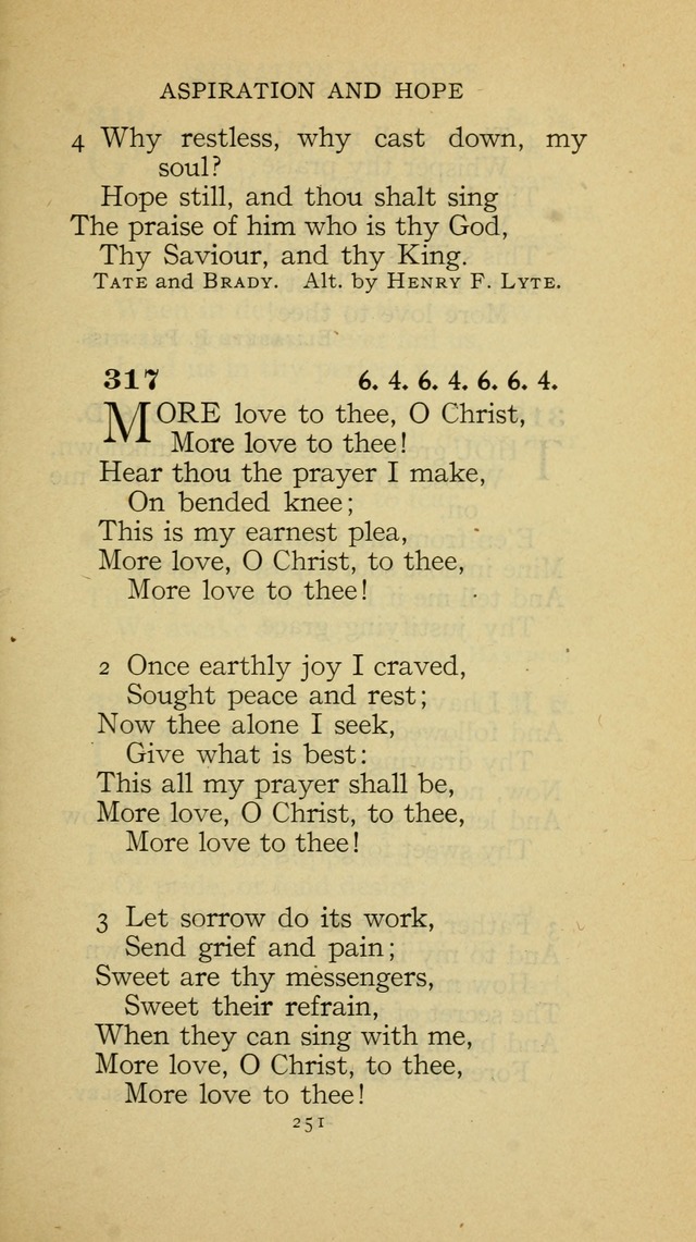 The Methodist Hymnal (Text only edition) page 251