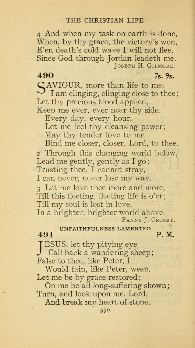 The Methodist Hymnal (Text only edition) page 390