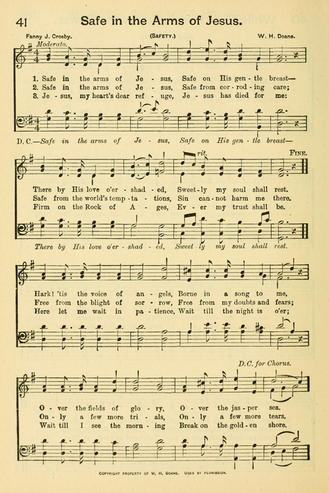 The Mission Hymnal: as adopted by the General Convention at Cincinnati page 42
