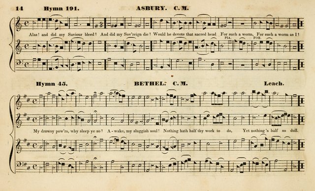 The Methodist Harmonist, containing a collection of tunes from the best authors, embracing every variety of metre, and adapted to the worship of the Methodist Episcopal Church. New ed. page 33