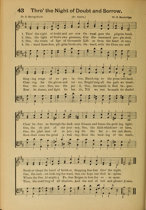 The Mission Hymnal. (Enlarged Edition) page 44