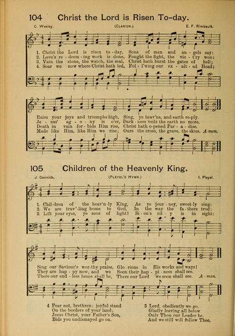 The Mission Hymnal. (Enlarged Edition) page 96