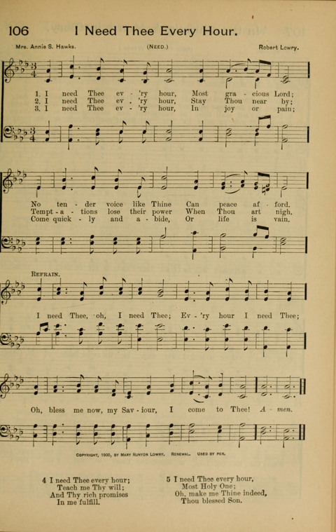 The Mission Hymnal. (Enlarged Edition) page 97