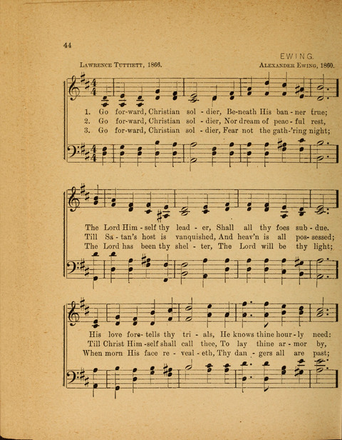 Missionary Hymnal: for the use of junior and juvenile missionary socieites page 44