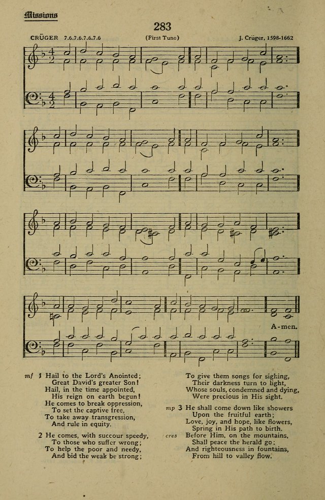 Methodist Hymn and Tune Book: official hymn book of the Methodist Church page 306