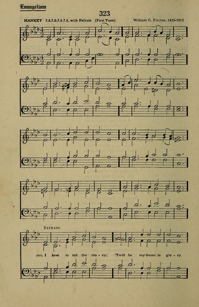 Methodist Hymn and Tune Book: official hymn book of the Methodist Church page 354