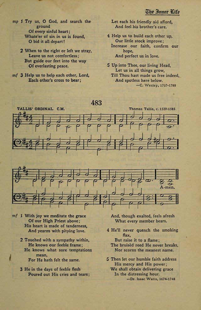 Methodist Hymn and Tune Book: official hymn book of the Methodist Church page 529